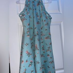 XXXL dress with pink flowers